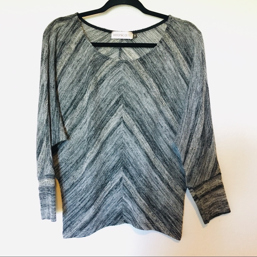 Veronica M Grey Sweater size M